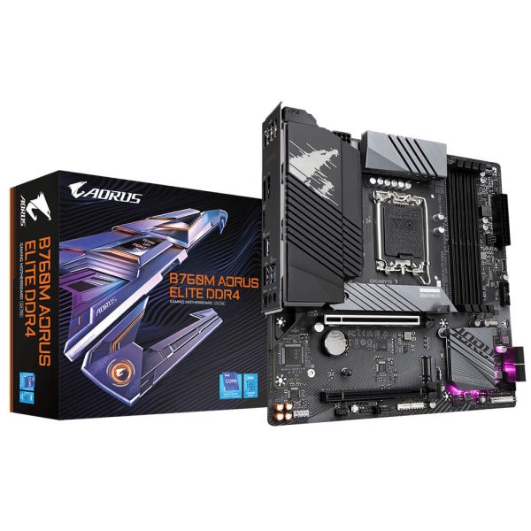 Mainboard Gigabyte B760M Aorus Pro AX (rev. 1.x) | Intel B760, Socket 1700, Micro ATX, 4 khe DDR5